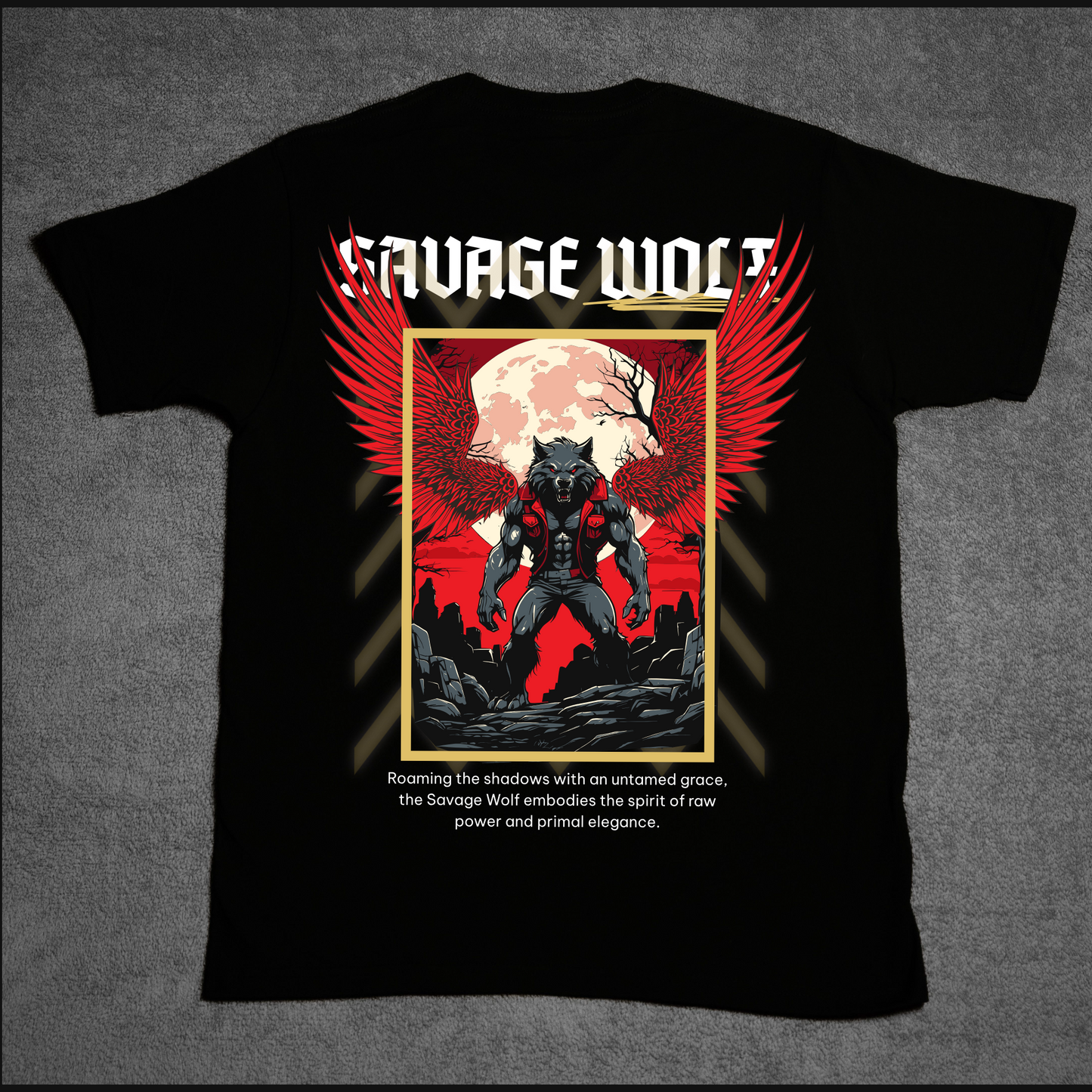 SAVAGE WOLF TEE